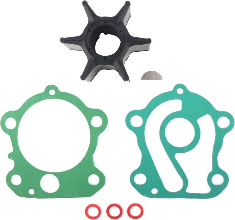 QUICKMARINE 67F-44352 Marine Water Pump Impeller Service Kit fits Yamaha 4 Stroke 75-100 HP Boat Outboard Motor Replacement 67F-44352-00 67F-44352-01 Sierra 18-3042 - Image 5